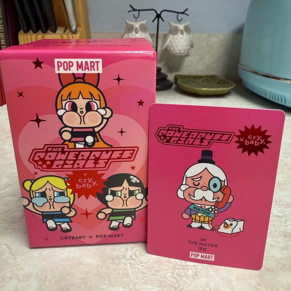 POP MART Powerpuff Girls x Cry Baby Figure - Mayor